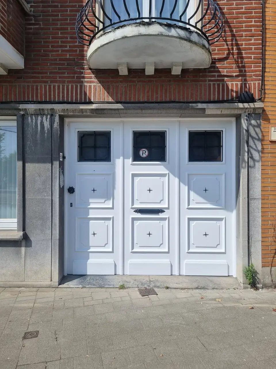 Garagepoort na het onderhoud